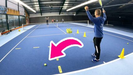 35 Tennisspaßspiele für Anfänger und Fortgeschrittene