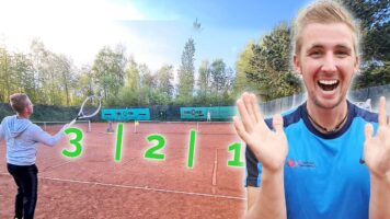 45 Tennisübungen für fortgeschrittene Spieler – 1 System