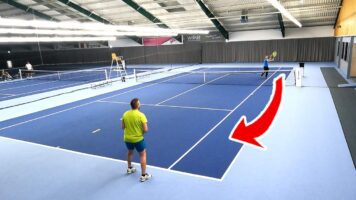 Tennis Drill - Stroke Safety For Volley "Alley Volley" #102