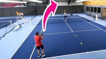 7 Tennis Lob Drills – Üben Sie mit dem Trainer