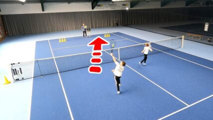 9 Tennis Überkopfball Übungen mit Traineranspiel