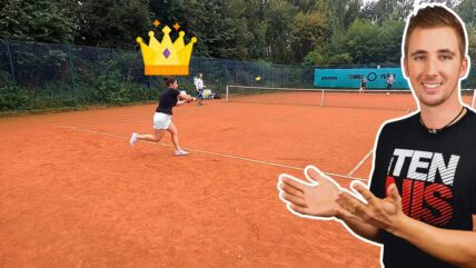 Tennis Drill For 4 Players "King Of The Court Reloaded" #047