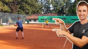 Tennis Passing Shot Drill "Collect Your Points" #052