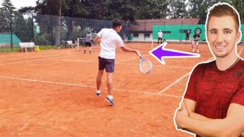 Tennis-Doppel-Netzspielerübung „Net Interceptor“ #060