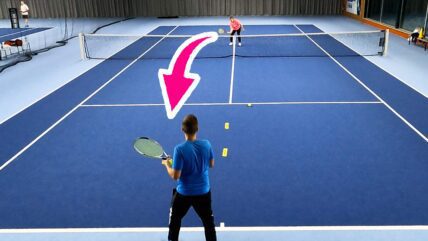 Tennisübungen 1 Tag vor dem Turnier