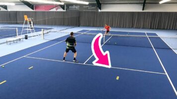 Tennis Cooperative Volley Drills