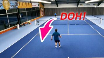 Tennis Drills VS Coach For 2 Players