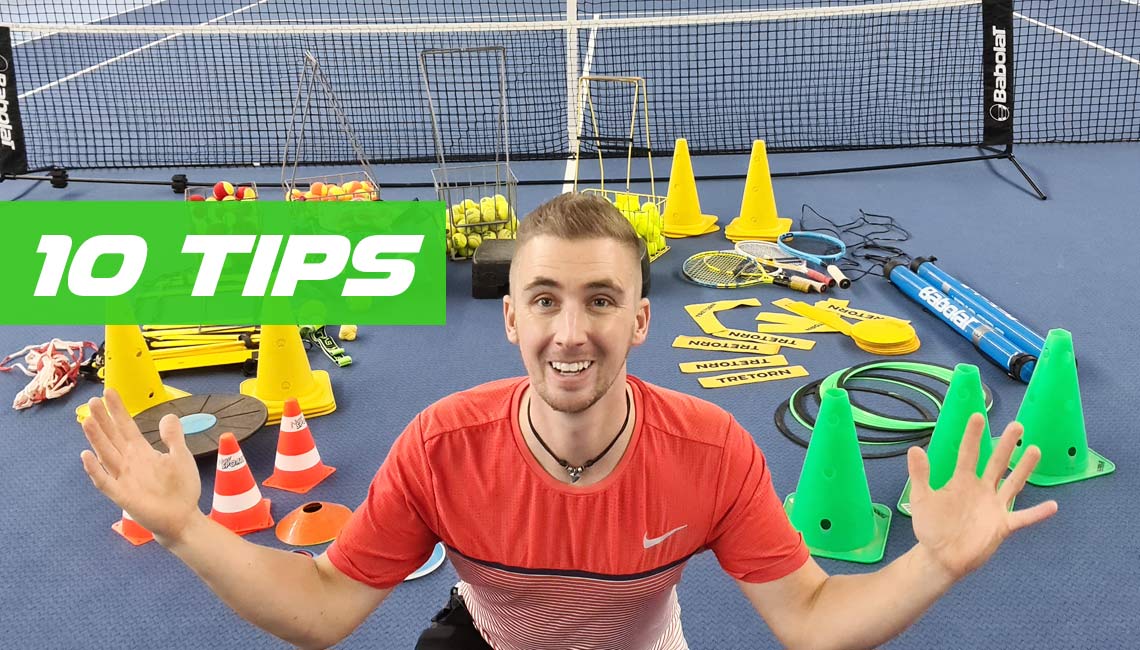 10 Tipps zum Tennistraining