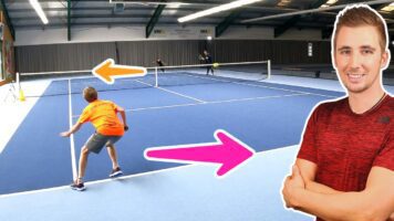 5 Runden, 5 Starts - Tennisübung für komplexe Situationen