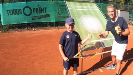 Tennisübungen für Kinder