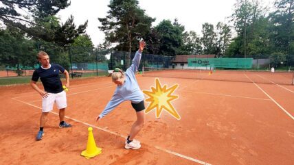 Tennis-Belastungs- und Beschleunigungsübungen