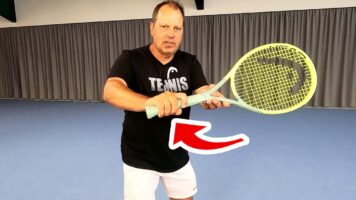 Tennis One Handed Backhand Grip