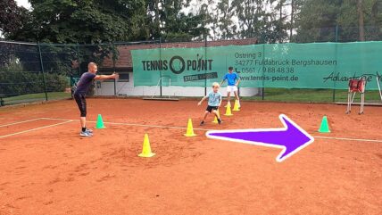 Tennis Quick Feet & Sprint Drills