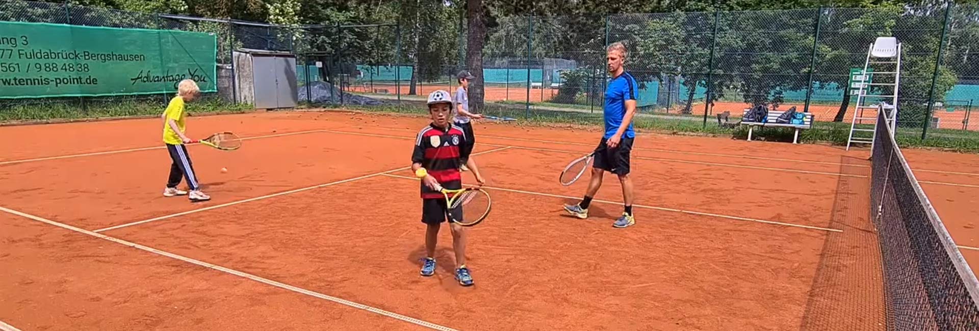 Tennisübungen für Anfänger