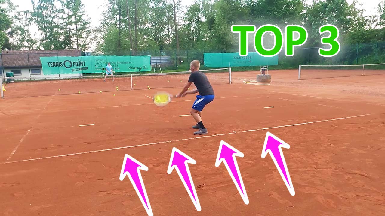 Top 3 Tennis Drills on Clay