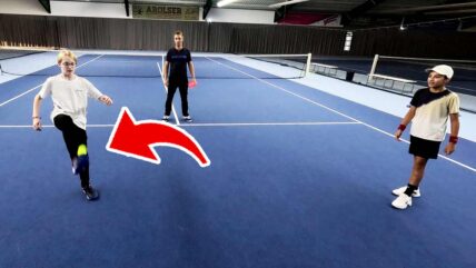 8 Tennisübungen für kooperatives Reaktionstraining