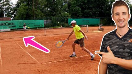 "Backhand Spin Challenge" - Great Backhand Slice / Spin Practice #110