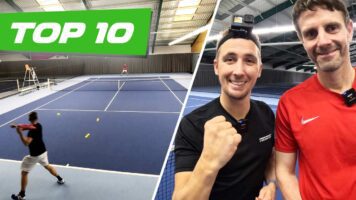 Top 10 Tennis Rhythmus Übungen von der Grundlinie