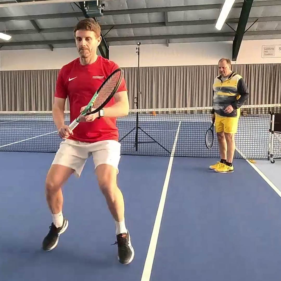 tennis techniktraining beinarbeit 11