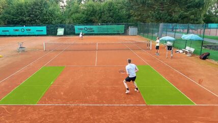 10 tennis return games for 2 players