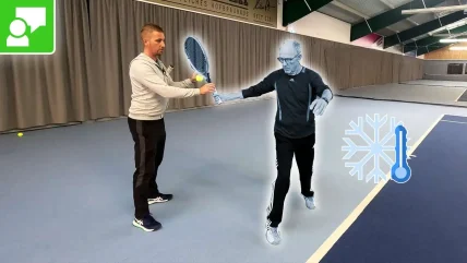 Improve Forehand Technique Key Position With "Freeze" Method Part 1