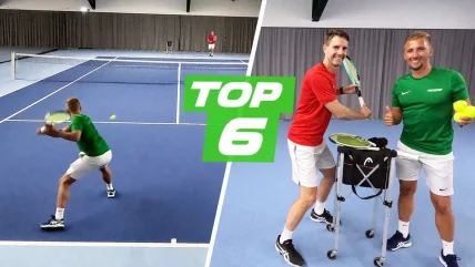 Top 6 Tennis Rückhand Übungen für fortgeschrittene Spieler