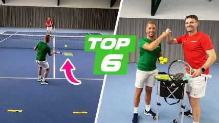 Top 6 Beginner Tennis Drills For Juniors & Adults