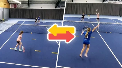 “Rally Royal” In Service Court - Excellent Game Concept For Stroke Safety - Part 2