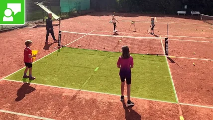 6 Games For Underarm Serve In Mini Court With Tots