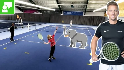Great Method For Consolidating The Serve Technique: "Jumbo Serve" #140