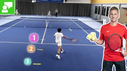 Game Form For Volleys From Different Distances - “3-Round-Volley” #142