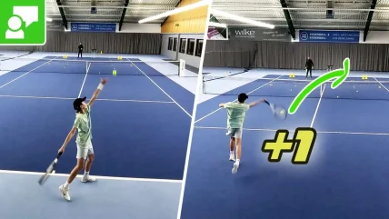 Effective Tactics Training: Serve +1 Variations Juniors & Adults