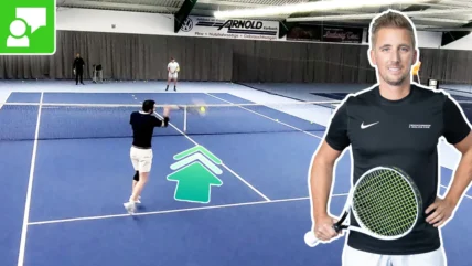 150 Topspin Volley Approach
