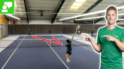 Cooperative Drill For Smash & Volley With Groups "Triangle Combination" #159