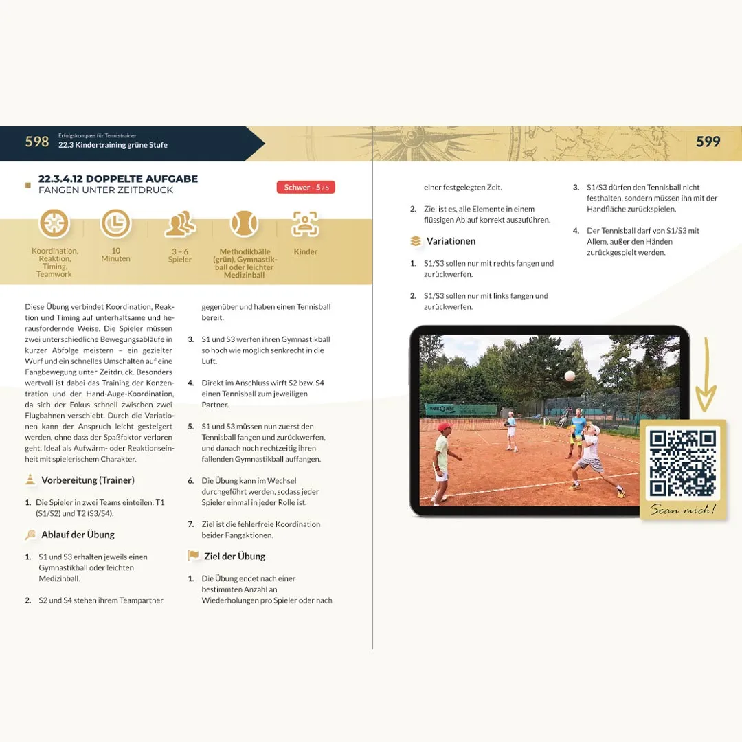 Erfolgskompass für Tennistrainer - Praxis Vorschau 3