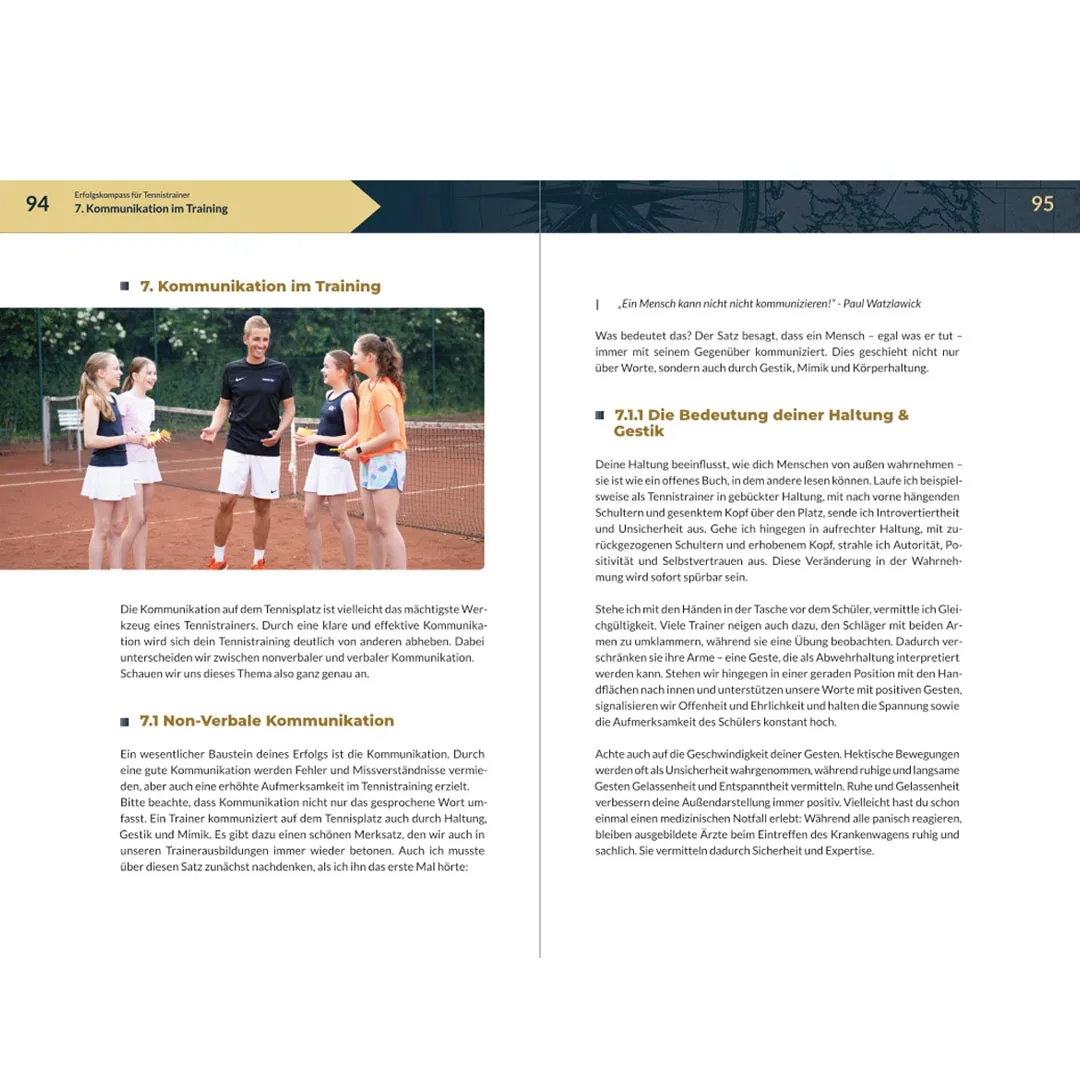 Erfolgskompass für Tennistrainer - Theorie Vorschau 3