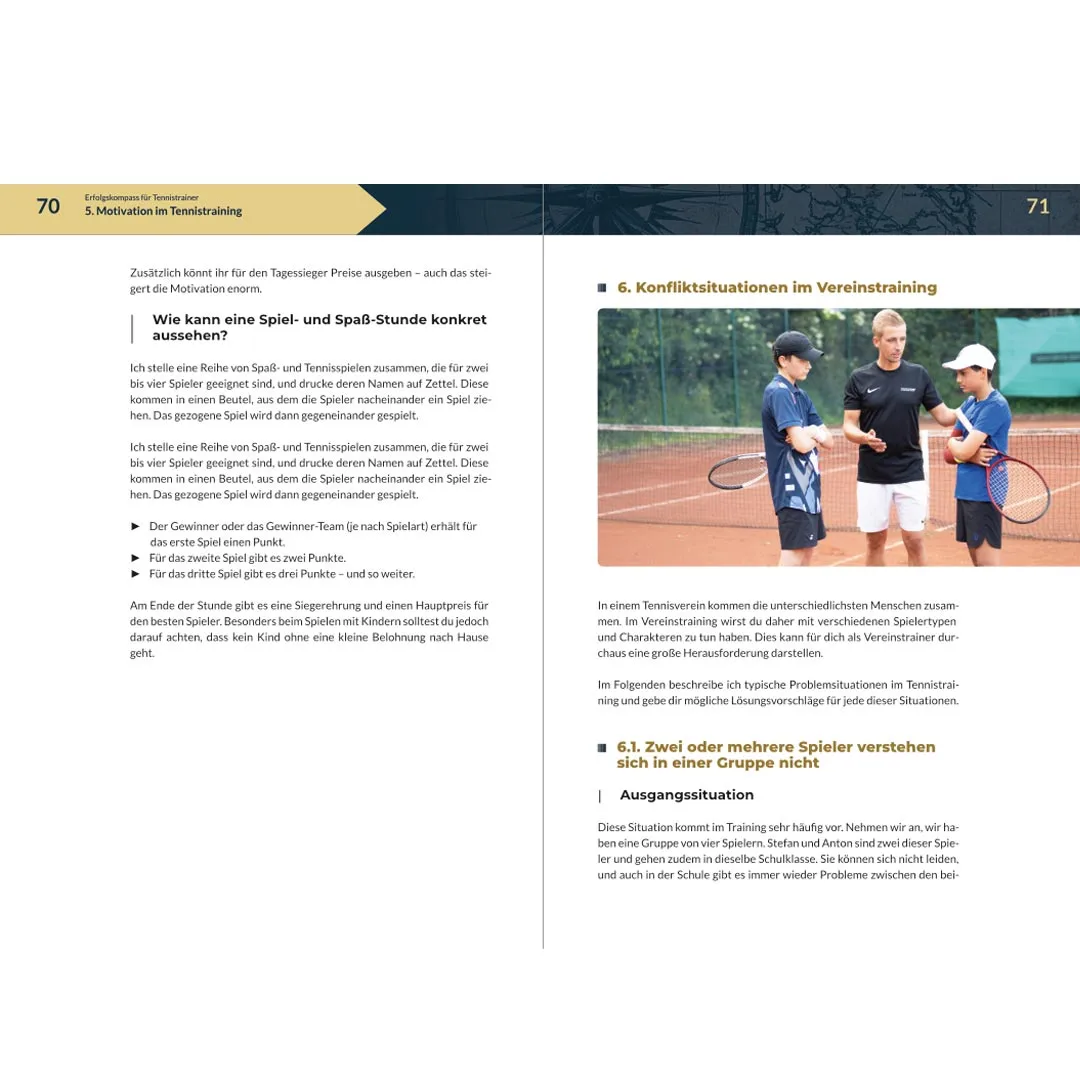 Erfolgskompass für Tennistrainer - Theorie Vorschau 4