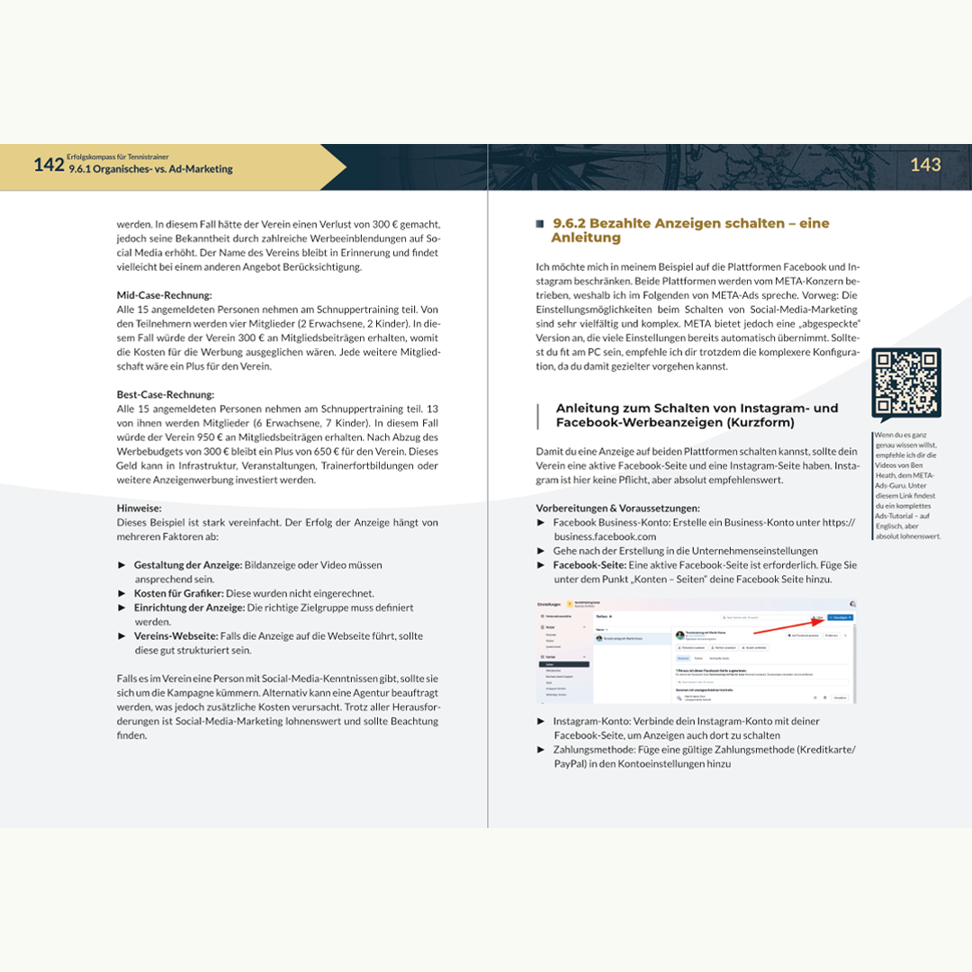 Erfolgskompass für Tennistrainer - Vorschau Theorie 2