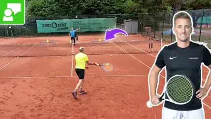 Practice Passing Shots / Winners in Singles Training in 5 Variations #169