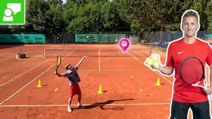 Great Tactical Drill In 2 Phases For Groups: "Serve to the Backhand" #170